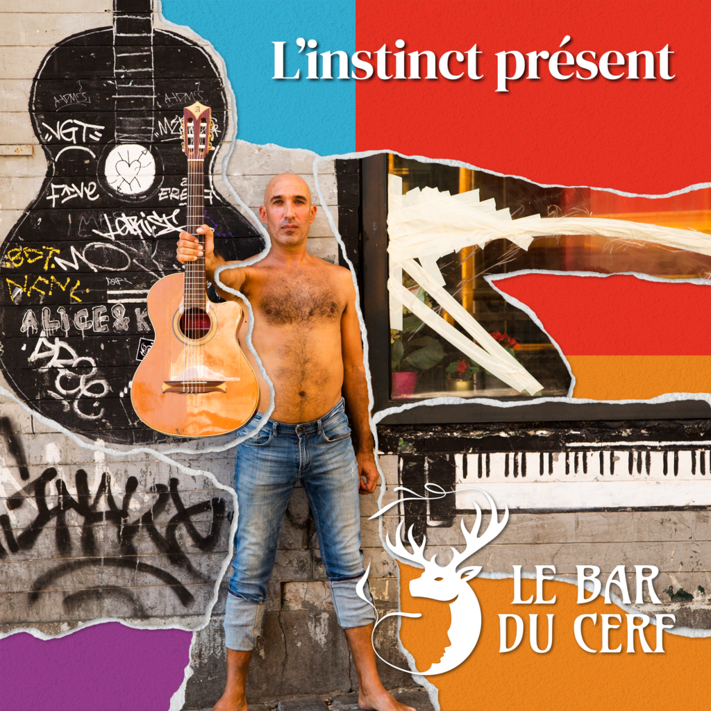 Pochette album L'Instinct Présent Le Bar du Cerf